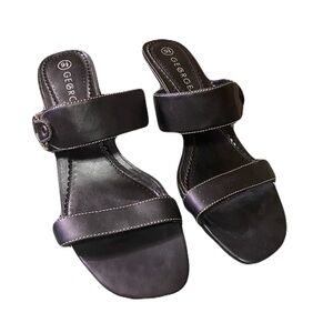 George Women's Black Sandals